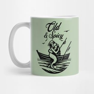 Old & Spicy - Mermaid and Fisherman Mug